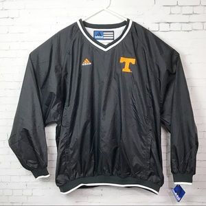 New Adidas TN VOLS Nylon Windbreaker Pullover 2XL
